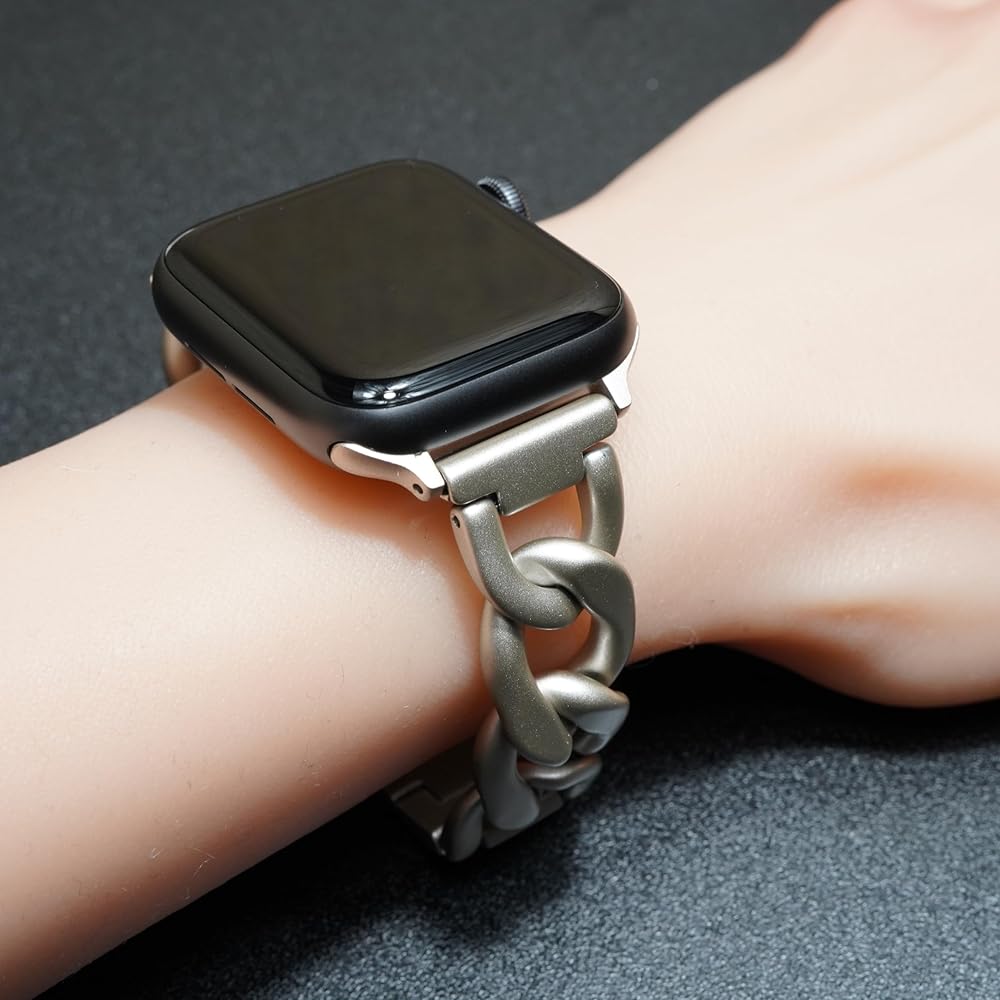 Amazon.co.jp: Royce&Roland Apple watch チェーンバンド